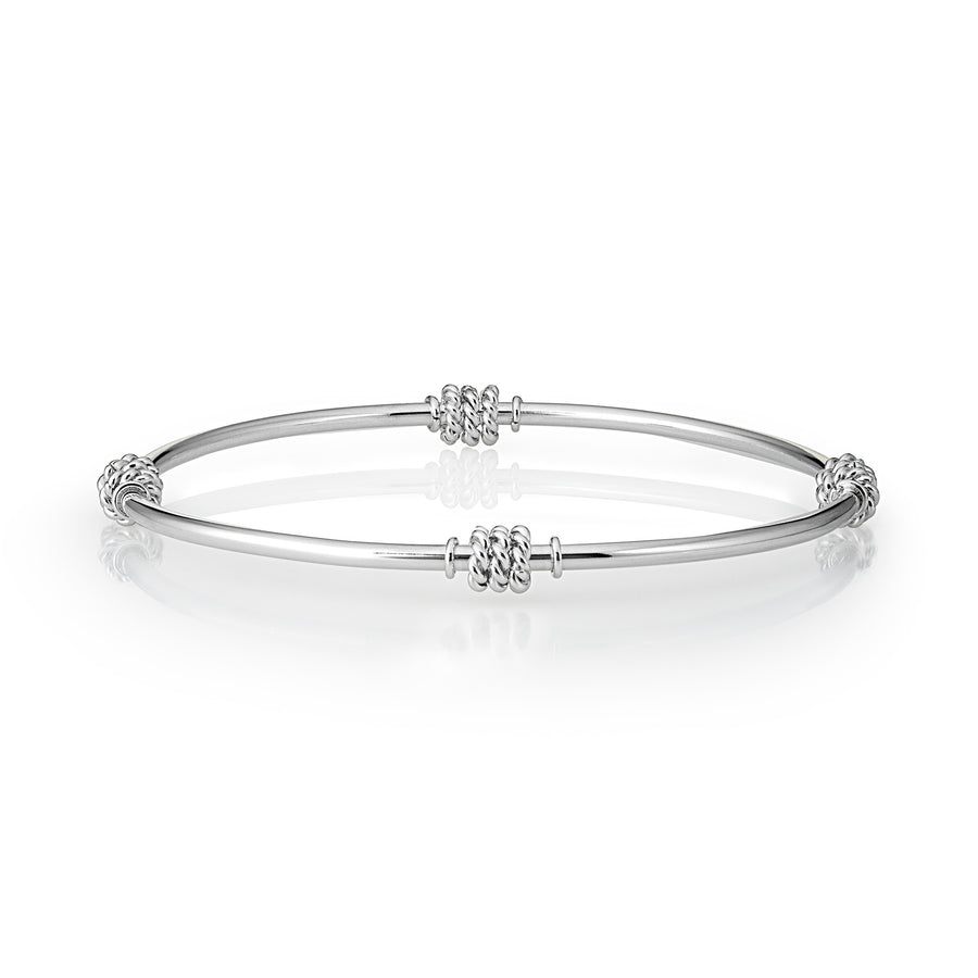 Jewelry Spinner Bangle Sterling Silver Spinner Bangle